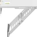 AC Window Air Conditioner Support Bracket Heavy Duty, Window AC Bracket Universal for 5,000-12,000 BTU AC Units, Up to 85lbs, Ajustable Extender Leg