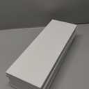 WOPITUES White Floating Shelves Set of 6,Wood for Bedroom,Modern Wall Decor,Bathroom Storage,Book Living Room[Upgraded]-White (HM011A) (16.5 Inch)