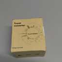 Travel Converter Adapter Voltage Converter that Steps Down 220 Volts to 110 Volts for use in Over 200 Countries,Including The U.S., U.K., Europe, and Australia