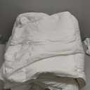 HYLEORY Cooling Comforter Queen Size - Summer Cooling Blanket for Hot Sleepers/Night Sweats, Double-Sided Cold Touch Silky Ice Comforters, Breathable Lightweight Beddings, Cool Cream, 90"x90"