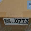 Tandefio 2 Pack 12'' x 12'' White Flush Mount Shed Transom Window with Tempered Glass Household Windows with Screws for Chicken Coop Sheds Barns Playhouse