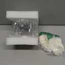 20-Pack Propane Lantern Mantles with Clear Glass Globe  U-Shape Replacement Parts for Coleman Fuel Lanterns, Perfect for Outdoor Camping