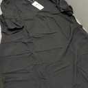 RUMIA Shift Dress for Women V Neck Ruffle Sleeve Loose Summer Office Work Casual Dress (Black, XL)