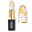 Color Changing Lipstick with 24K Gold Flakes - Moisturizing & Long Lasting pH Lip Balm, Hydrate & Nourish Lip While Leaving Sheer Pink Tint, Golden Glow
