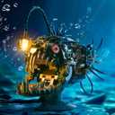 XITALAXU Mechanical Fish Building Sets,Ocean Animal Collection Toy,Adults Home or Office Decor,STEM Building Gift for Teens Boys and Girls 8-14 (1038PCS)
