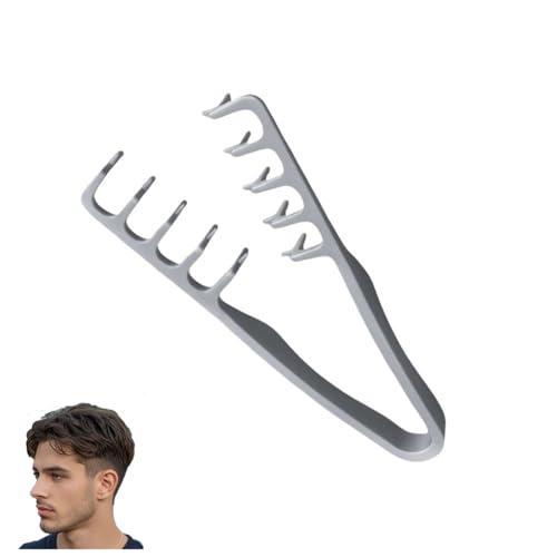 Texture Comb, 2025 Upgrade Voluminous Wide-Toothed Hair Comb, Men's Volumizing Texture Comb, Maximum Root Lift Tool, ABS Plastic Non-Slip