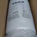 Outdoor Chair Cushions Set of 2: Waterproof & Fade Resistant Patio Furniture Cushions - 18.5 x 16 x 2 Inch Non Slip Round Corner Seat Cushion Pads with Removable Cover for Garden Yard Lawn, Navy Blue