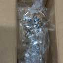 uxcell Metal Napkin Rings Set of 6, Star Napkin Ring Holder Buckle for Dining Table Decorations Wedding Birthday Holiday Party, Silver Tone