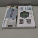 DEWOO 20-Sheet Peel and Stick Subway Backsplash Green Kitchen Bathroom Rectangle Self Adhesive Wall Tile Brick (12"12")