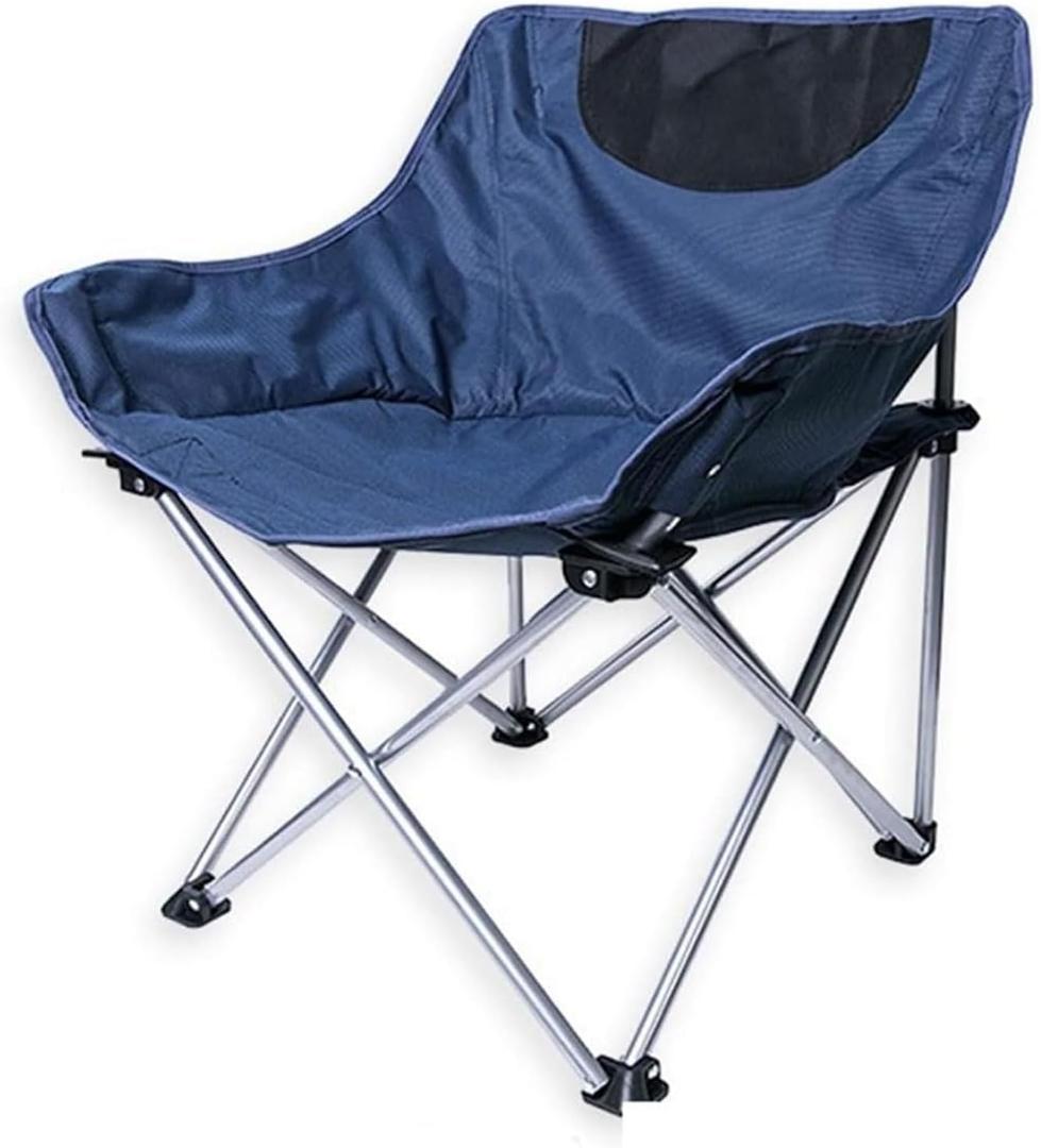 Foldable lawn chair, 23" x 23" chair, 30" tall, Blue
