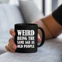 Birthday Gifts for Men Women - 11 Oz Coffee Mug Cup - Christmas Gifts Funny Unique Gift Ideas for Grandpa Dad Father Husband Him 30th 40th 50th 60th 70th 80th