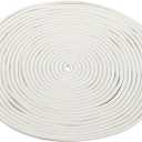 uxcell Foam Rubber Weather Seal Strip, 6.35mm(1/4") Diameter 10 Meters (32.81Ft) Long Round EPDM Rubber for DIY Gasket, Warehouse, Pads, Foam Tubing, Crafts, White