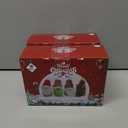 2 x 4pcs New Christmas Decoration sit Rudolph Doll Christmas Children Gift Hotel mall Window Decoration Christmas Decorations Indoor