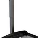 WALI Projector Ceiling Mount TrayProjector Wall Mount Holds up to 22lbs, Height Adjustable Universal Projectors Mount, No Hole Installation, Hidden Cable Routing, Black(PM-005-B)
