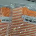 Pack Of 2 AHUGHAUE Baby Boy Girl Easter Outfit Sweatshirt Romper Striped Carrot/Bunny Long Sleeve Bubble Romper Waffle Knit Bodysuit 6-12 Months