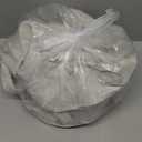 100% French Flax Linen Scalloped Embroidery Rectangle Tablecloths 108Lx60W Inch for Dinners, Parties, Spring, Machine Washable Linen(Edges-Gold)