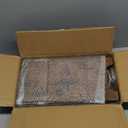 Vantic Elevated Dog Bowls, Adjustable Raised Dog Bowl Stand for Medium Sized Pet, Sturdy Particle Board Food Feeder with 2 Stainless Steel Dishes, Rustic Brown