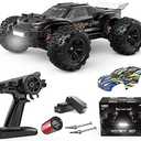 HYPER GO H16BM 1/16 RTR Brushless Fast RC Cars for Adults, Max 42mph Electric Off-Road RC Truck, High Speed RC Car 4X4 Remote Control Car with 2 Lipo Batteries for Adult, Compatible 3S Lipo