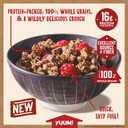 Kodiak Cakes Granola Pouch, Chocolate, High Protein, 100% Whole Grains (Pack of 5 pouches) (EXP 10/01/26)