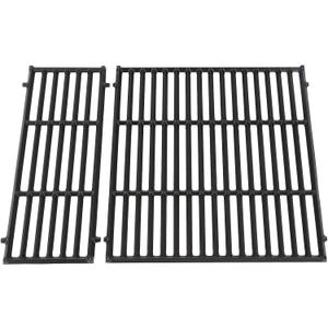 Utheer Spirit 400 2025+ Grill Grates, 17.5 x 11.9 Inch Porcelain Cast Iron | Cast iron design provides heat retention, coated surface supports easy cleanup and reliable grilling performance