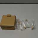 SUNSGNE 6Pack 3V C26 LED Replacement Light Bulbs, E12 Candelabra Base LED Christmas Light Bulbs for Battery Operated Window Candles Lamps