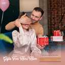 Gifts for Boyfriend Girlfriend, I Love You Acrylic Plaque Gifts for Him Her, Wedding Anniversary Birthday Gift for Men Women, Christmas Valentines Romantic Gift for Husband Wife