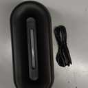 Flame Diffuser for Essential Oils, 200ml Ultrasonic Aroma Diffusers with Cool Mist, Aromatherapy Diffuser with Auto-Off Protection, Small Humidifier for Home,Office,Bedroom,Gift (Black)