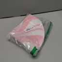 Breling 1 Pcs Christmas Bathroom Rug Small Decor Christmas Kitchen Bathroom Rug Winter Bath Mats Non Slip Carpet for Tub Living Dining Holiday(Candy,Pink,15.75 x 15.75)