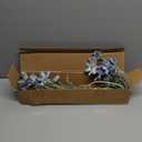 4pcs 24Inch Light Blue Cosmos Branches Artificial Flowers,Light Blue Fake Flowers, Vase Decor Flowers, for Home Decoration Artificial Flowers