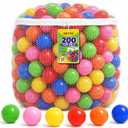 Ball Pit Balls, Bright & Pastel Multicolor Plastic Balls For Kids