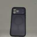 TOCOL for 17 Pro Max Case, Built-in Magnetic Ring, Compatible with Magsafe, Translucent Matte Phone Case for 17 ProMax 6.9 inch (Dark Blue)