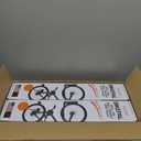 WALMANN BIKEPAL No Lifting Wall Mount Swivel Bike Rack, Vertical Bike Wall Hangers for Garage Space Saving Bike Storage Solution(2 Pack)