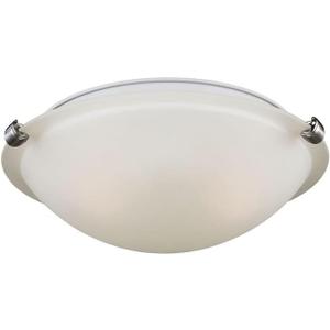 Seagull 7543502-962 Two Light Ceiling Flush Mount,White