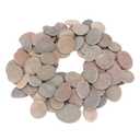 About 100 Pcs Painting Rocks, 2.2"-3.5", Flat, Smooth - River, Craft, DIY Stones, 18 Pounds