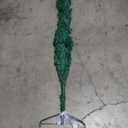 60 Pcs 6ft Half Christmas Tree with Ornaments and 150 LED Lights Artificial Half-Shape Christmas Tree with Poinsettia Berry Picks Topper Star Balls for Xmas Holiday Decoration(Dark Green)