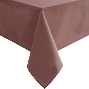 Hiasan Dusty Rose Square Tablecloth - Waterproof and Spillproof Restaurant Washable Polyester Table Cloth for Dining Room, 54 x 54 Inch