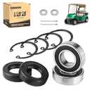 10L0L Golf Cart Rear Axle Bearing & Seal Kit for EZGO TXT, RXV, Medalist & Marathon Electric Golf Cart, Replace OEM 611931 15112-G1 15112G1 70181-G01 70181G01 556254 620343 15114G1