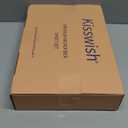 Gingham Full Sheet Set, Lightweight Super Soft Brushed Microfiber Plaid Bed Sheets with 16" Deep Pocket, 4 Piece Ruffle Farmhouse Bedroom Decor, Taupe