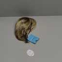 BLONDE UNICORN Ombre Blonde Pixie Cut Short Wigs with Bangs for Women, Fiber & Remy Human Hair Blend Natural Daily Use