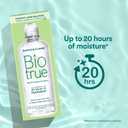 Biotrue Contact Solution, Multi-Purpose Solution with Lens Case, Cleans, Conditions, Hydrates, Disinfects, Removes Protein, Dirt & Debris, Contact Lens Cleaner & Storage, 10 Fl Oz (Pack of 2)