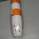 24 Pack Thanksgiving Cups - 16oz Orange & White Plastic Fall Party Cups with Autumn Pumpkin and Turkey Designs, Perfect for Friendsgiving and Holiday Celebrations