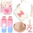 Personalized Fanny Pack for Girls, Gift Sets for Teen Girl, Birthday Gifts for 4 5 6 7 8 9 10 11 12 13 Year Old Girls, Initial Crossbody Bag Belt Bag for Girl Kids (Z)