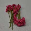 Letjolt Ranunculus Artificial Flower ROSEO Pink Silk Flowers Faux DIY Bouquet for Wedding Engagement Centerpieces Arrangements Bridal Shower Decorations Home Decor 18pcs