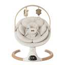 Monamii Baby Swings for Infants, Bluetooth Infant Swing with Music Speaker Baby Swing with 5 Speeds, Remote Control, IMD Touch Panel, 3 Timer Settings, for Indoor & Outdoor Use, Manufacturing date: 2026-04