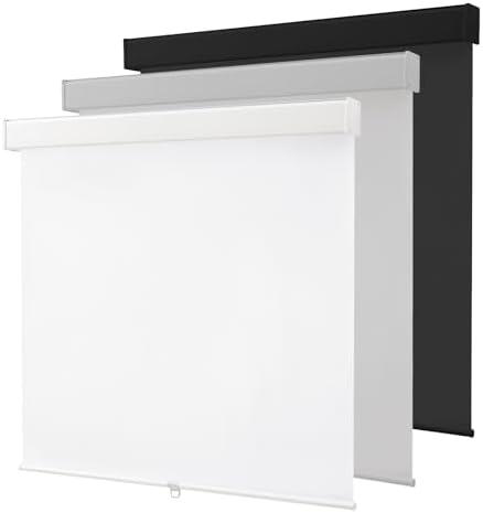 Anpark Cordless Roller Window Shades,100% Black Out Shade for Windows,Thermal Insulated UV Protection Window Blinds,Door Blinds,Blackout Window Shades Pull Down for Home,Office,30" W x 72" H, White : Home & Kitchen