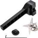 Blender Wet Blade Assembly with Wrench & Drive Socket Removal Tool Kit Vitamix Accessories Cup Replacement Part Compatible with Vitamix 5200 Series Blender 64oz 32oz Mixer Containers Repair Kitchen