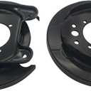 2Pcs Rear Brake Backing Plate Left & Right Side for 2005-2015 Nissan Xterra, for 2005-2019 Nissan Frontier 44030-EA070 44020EA070