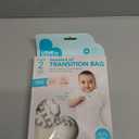 Love to Dream Swaddle Up Transition Swaddle, Patented Zip-Off Wings, Gently Help Baby Transition from Being Swaddled to Arms Free When Showing Signs of Rolling, 1.0 TOG, 13-19 lbs, White