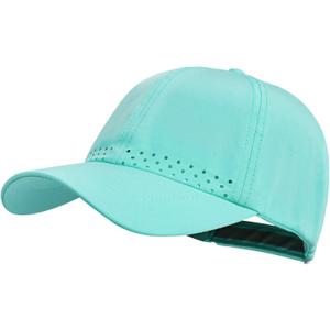 Women Quick Drying Baseball Cap Sun Hats Mesh Lightweight UV Protection for Outdoor Sports - Multiple Colors (#2 Aqua)