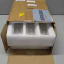 Treela 6 Pcs 2.5" W x 14" H Hurricane Candle Holder Sleeve Bottomless Glass Cylinder Candleholder Sleeve Tall Candle Glass Cover Clear Open Ended Shade Chimney Tube Cover for Pillar Taper Lamp